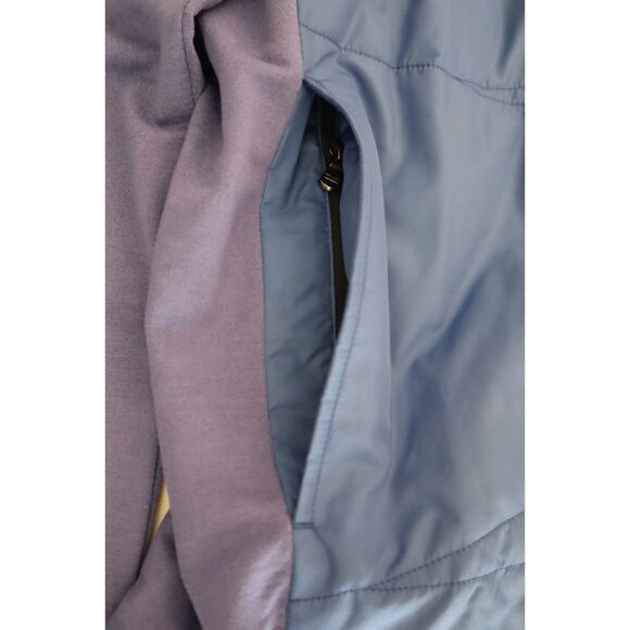 RLX Ralph Lauren Men's Sz L Blue Full Zip Hooded Wool Blend Golf Jacket - Picture 12 of 14